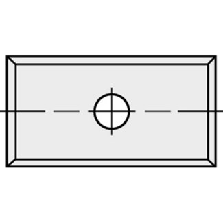 JSO-TR keermessen [10x] HW - 20x12x1.5mm 4-zijdig geslepen - 72020-6-02000