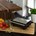 Inventum panini contactgrill - CG616 - zwart/rvs