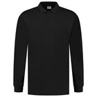 Tricorp 201019 poloshirt Jersey lange mouw Zwart - maat L