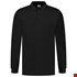 Tricorp 201019 poloshirt Jersey lange mouw Zwart - maat L