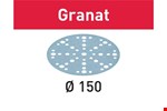 Festool 150mm schuurschijven [10x] - Granat - korrel 120 - 575157