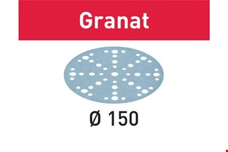 Festool 150mm schuurschijven [10x] - Granat - korrel 120 - 575157