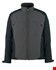 Mascot jack - Dresden - drielaags softshell - antraciet / zwart - maat L - 12002-149-1809