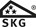 AXA veiligheidsbeslag greep/kruk - SKG*** met kerntrekbeveiliging - Edge Plus D-duwer-Blok - PC72 - geslepen alu. F1 