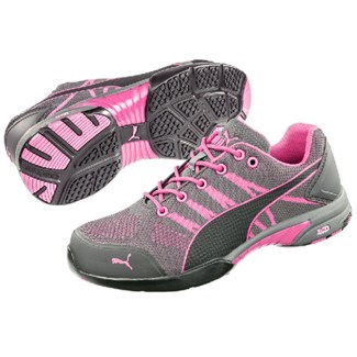 Puma werkschoenen - Celerity Knit Pink - S1 laag - roze - maat 41