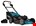 Makita accu grasmaaier - LM001CZ - 36V - 53 cm connector type - excl. accu en lader - in doos