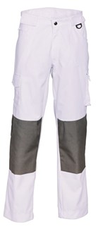 HAVEP werkbroek -  Worker - 8597 - wit/grijs - maat 52