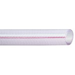 Luchtslang pvc/polyflex - 12x21 mm transparant - met inlage