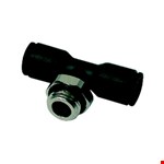 Legris - T-Inschroefkoppeling - vertikaal - 6 mm x 1/4" - BSPP - 3198 06 13