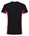 Tricorp T-shirt Bi-Color - Workwear - 102002 - zwart/rood - maat 5XL