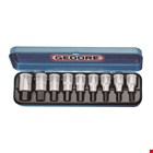GEDORE dopsleutel-schroevendraaierset - 1/2" - 9-dlg - AF