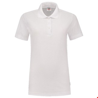 Tricorp Casual 201006 Dames fitted poloshirt Wit maat 4XL