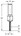 JSO-TR groeffrees HW -   3mm snijlengte  8 totale lgt 55 s8 - 24243-5-03006