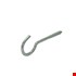 Gebr. Bodegraven schroefhaak - 40x12x3,2mm - verzinkt