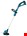 Makita accu trimmer - DUR193Z - LXT 18V - excl. accu en lader - in doos
