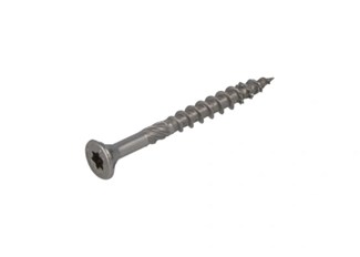 Dynaplus unischroef [200x] RVS-A4 - platkop TX-25 - 5.0x50/30mm