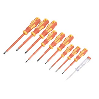 XHANDER Schroevendraaierset VDE 10-delig - SL/PH/PZ+spanningzoeker