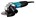 Makita haakse slijper 230V - GA5030RSP2 - 720W - ∅125mm - met accessoireset - in koffer