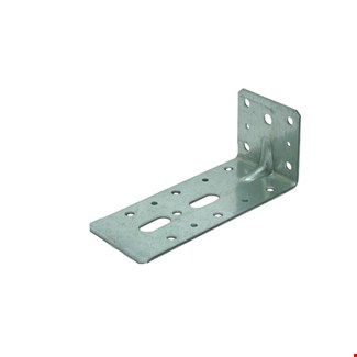 Gebr. Bodegraven hoekanker met ril - 60x120mm - verzinkt