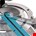 Makita radiaal accu afkortzaag - LS004GZ01 - 40V Max - 260mm - excl. accu en lader - met AWS zender - in doos