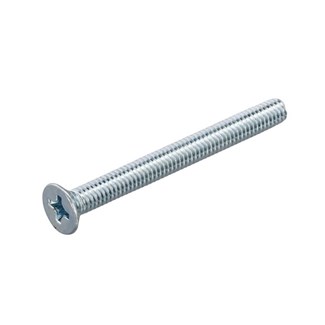 Hoenderdaal metaalschroef [200x] - VZ - platkop - PH-2 - M4x20mm