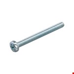 Hoenderdaal metaalschroef [200x] - VZ - cillinder kop - PH-2 - M4x12mm