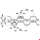 Continental Pu-Tandriem Synchroflex 860 - T5 - 25Mm.DlConti