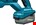 Makita DHW180Z drukreiniger 24 bar LXT 18V - excl. accu en lader 