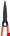 Bahco eendevoet grasschaar - 1100mm grepen - horizontaal model - P74