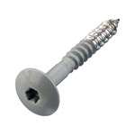 Hoenderdaal agaatgrijze hpl schroef - RVS-A2 - TX-20 - 4.8x25mm