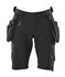 Mascot Advanced short - 17149-311 - afritsbare spijkerzakken - zwart - maat C56