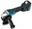 Makita DGA504RTJ haakse accu slijpmachine 18V - 125mm - 2x5.0 Ah accu en snellader in Mbox