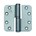 BSW kogelstiftpaumelle - gegalvaniseerd afgerond - 89 x 152 x 3 mm - bb 807 gv-rd - draairichting 1