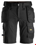 Snickers Workwear 6141 Korte broek met holsterzakken zwart - maat 64
