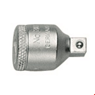 GEDORE verloopstuk - 3020 - 3/8 inch naar 1/4 inch - uitwendig - 6236280