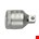 GEDORE verloopstuk - 3020 - 3/8 inch naar 1/4 inch - uitwendig - 6236280