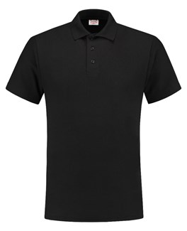 Tricorp Casual 201007 100% katoen unisex poloshirt Zwart M