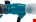 Makita accu combihamer - HR005GZ01 - SDS-Max - 40V Max - excl. accu en lader - met AWS zender - in koffer