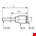 Legris -steelverloopkoppeling verkleinend - 4 mm x 10 mm - 3166 04 10