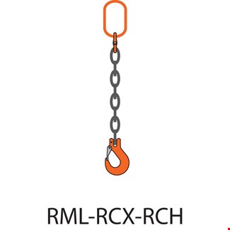Rema kettinglengen - RML = topschalm - RCH = met klep - in opbergbox