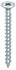 HECO TOPIX-plus schroeven - platkop verzinkt - 4x40 mm - PZ2 - voldraad - 200 st