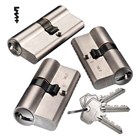 DOM Plura gelijksluitende combinatieset à 3 cilinders SKG2 1x30-30mm, 1x30-45mm en 1x30-T45mm