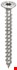 HECO TOPIX-plus schroeven - platkop RVS A2 - 4x30 mm - Torx T-20 (HD20) - voldraad - 200 st