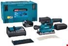 Makita vlakschuurmachine - DBO381RTJU - 18 V - 2x5,0 Ah accu, snellader en AWS zender - in Mbox