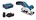 Bosch accu cirkelzaag - GKS 12V-26 - 12V - 2x3.0 Ah accu en snellader - in L-BOXX