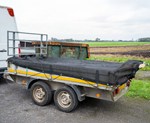 Ivana aanhangwagennet met elastiek fijnmazig 250 x 400 cm
