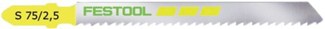Festool decoupeerzaagbladen [5x] - S75/2.5 - 486548