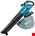 Makita DUB187Z  bladblazer/-zuiger LXT 18V - excl. accu en lader  