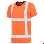 Tricorp 103005 T-shirt RWS Birdseye - fluor orange - maat M