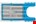 Martor vervangmes (10x) tbv Secumax 320  